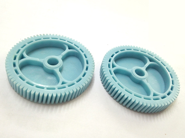 藍色齒輪零件注塑 藍色齒輪零件注塑